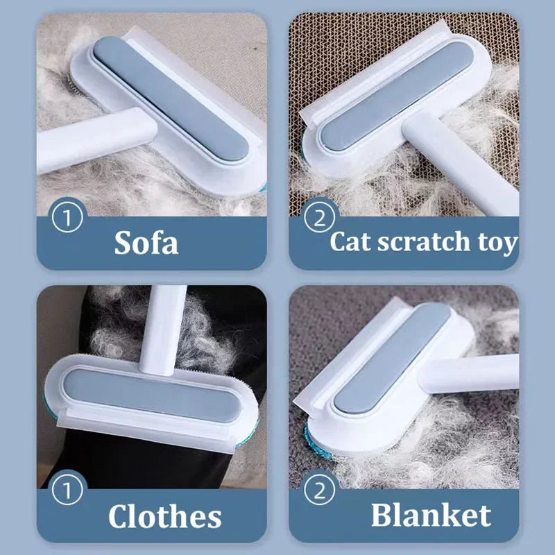 Revolutionary Pet Hair Removal Gloves - Effortlessly Remove Dog & Cat Fur from Carpets and Sofas!
